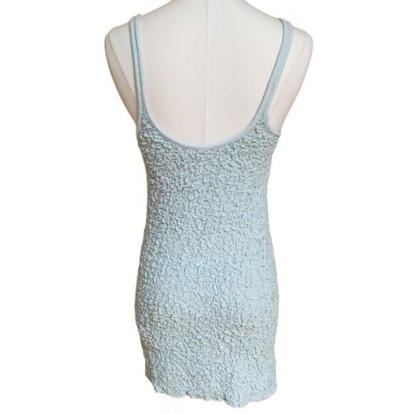Free People Mini Dress in Light Blue Size Small NWOT - Picture 5 of 8